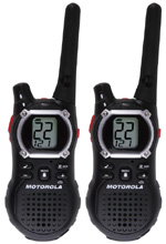 Motorola Talkabout EM1000 (Black). 2 each with NiMH Batteries